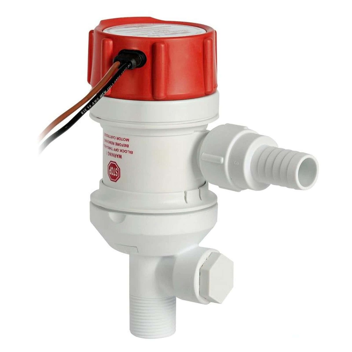 Motore Di Ricambio Rule 46DR Marine 800 Per Pompe Livewell Tournament Series - 12V, 800 GPH