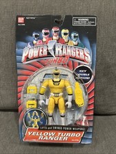 Power Rangers Turbo Yellow Key Double Action Ranger Factory Sealed New 1997