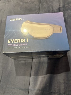 New Seal RENPHO Eye Massager with Heat, Eyeris1 Massage Mask Bluetooth