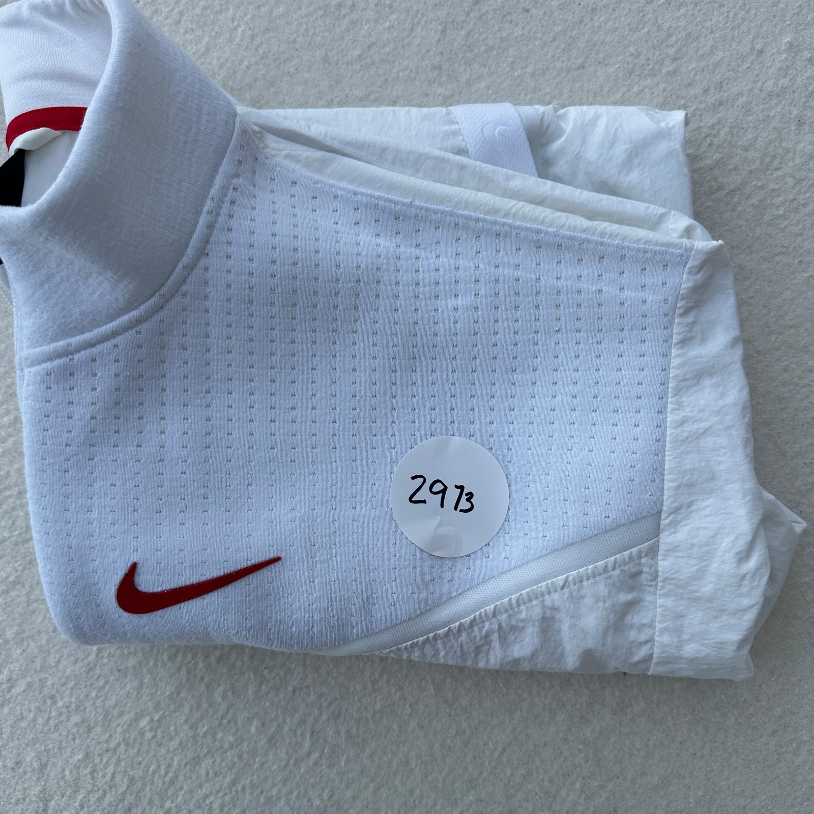 Nike Sportswear Jacket Men's Size M White Full Zip Windrunner Track Long Sleeve thumbnail 9