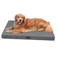 Waterproof Orthopedic Outdoor Dog Bed XL for 44.0"L x 32.0"W x 3.5"Th Grey