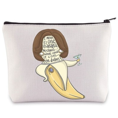 Lucille Bluth Cosmetic Makeup Bag - One Banana - Travel/On-The-Go Makeup Stor...
