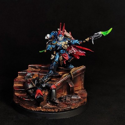 Sevatar - First Captain of the Night Lords painted Warhammer 40k Horus Heresy