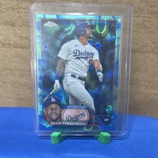 2023 Topps Chrome Update David Peralta Aqua & Blue Lava Lamp Dodgers USC147 /175