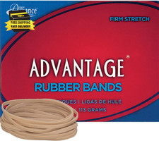 Rubber 26339 Advantage Rubber Bands Size 33, 1/4 Lb Box Contains Approx. 150 Ba