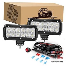 LED Light Pods 2PCS 36W 6.5Inch LED Light Bar 36W LED Pods Wiring Harness