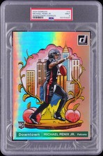 2024 PANINI DONRUSS DOWNTOWN! OVERSIZE #14 MICHAEL PENIX JR. ROOKIE RC PSA 9