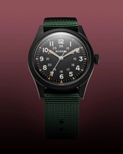 BENRUS DTU Phantom 38mm Swiss Automatic ETA 2892 Black PVD Field Watch