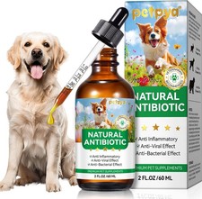 Antibiotics for Dogs, 60ML Natural Antibiotics for Dogs, Dog Antibiotics, Dog...