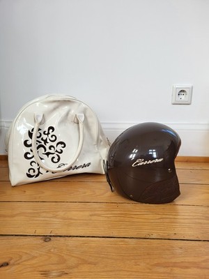 Carrera Skihelm Mädchen/Damen| Gr. S, 56 |Fiberglas |mit Carrera Tasche |wie neu