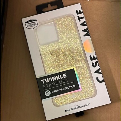 Case-Mate  Twinkle  Protection Case for Apple iPhone 2020 6.7'' Stardust D6