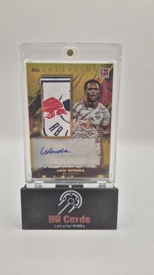Topps Bundesliga Inception Lois Openda Patch Auto RB Leipzig MW Relic  1of1 