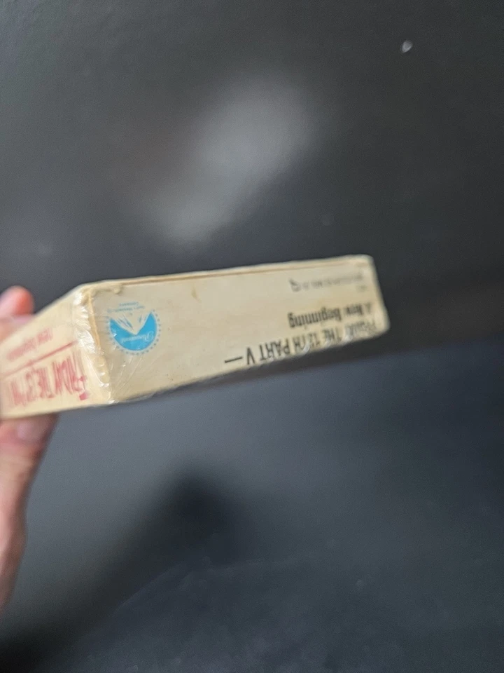 Friday The 13th Part 5 VHS 1985/1988 Paramount EARLY Release W/Shrink/Case VG Foto 3 de 4