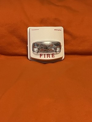 Simplex 4904-9355 Wall White Fire Addressable Strobe