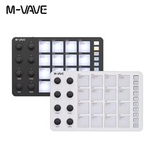 SMC-PAD Wireless Launchpad,16-Pad MIDI Controller Compact Pad Suitable for Begin