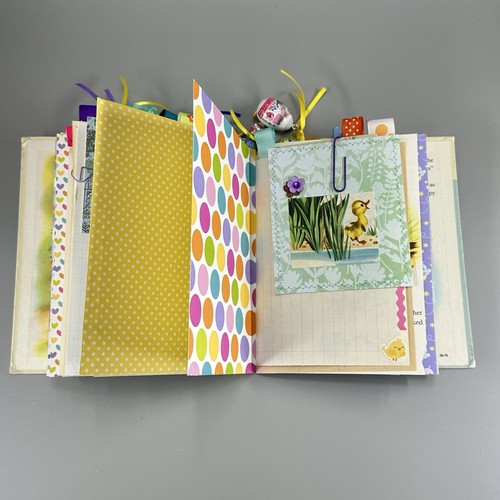 Rand McNally Elf Book Amos Learns to Talk 1958 Junk Journal Handmade Vintage Eph - Picture 17 of 21