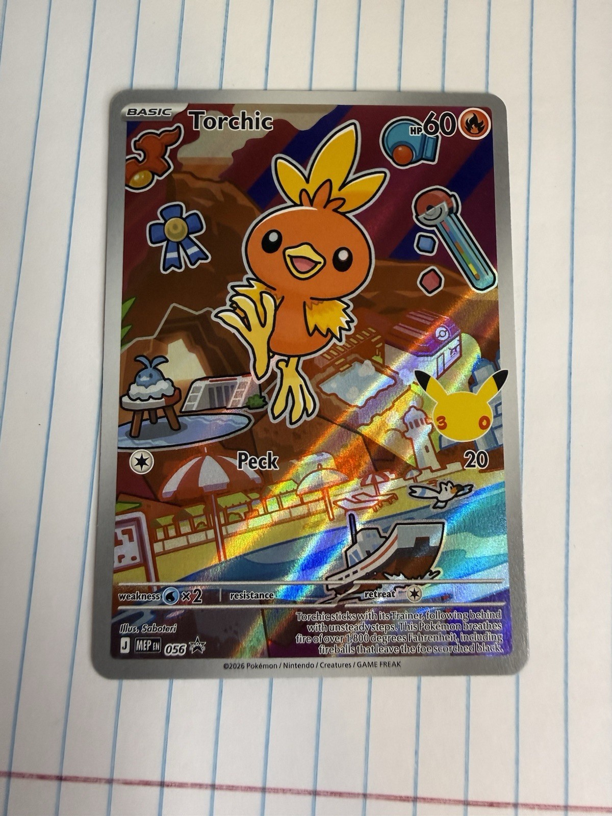 Pokemon TCG Torchic 056