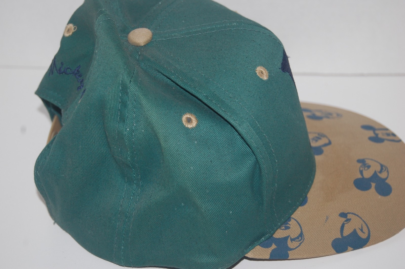 Green Mickey Mouse Baseball Cap Snapback with Mic… - image 2