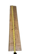English Oak Beam 5.5”  | 34.5" Long Chamfered Edges | Air Dried | Mantel Off Cut