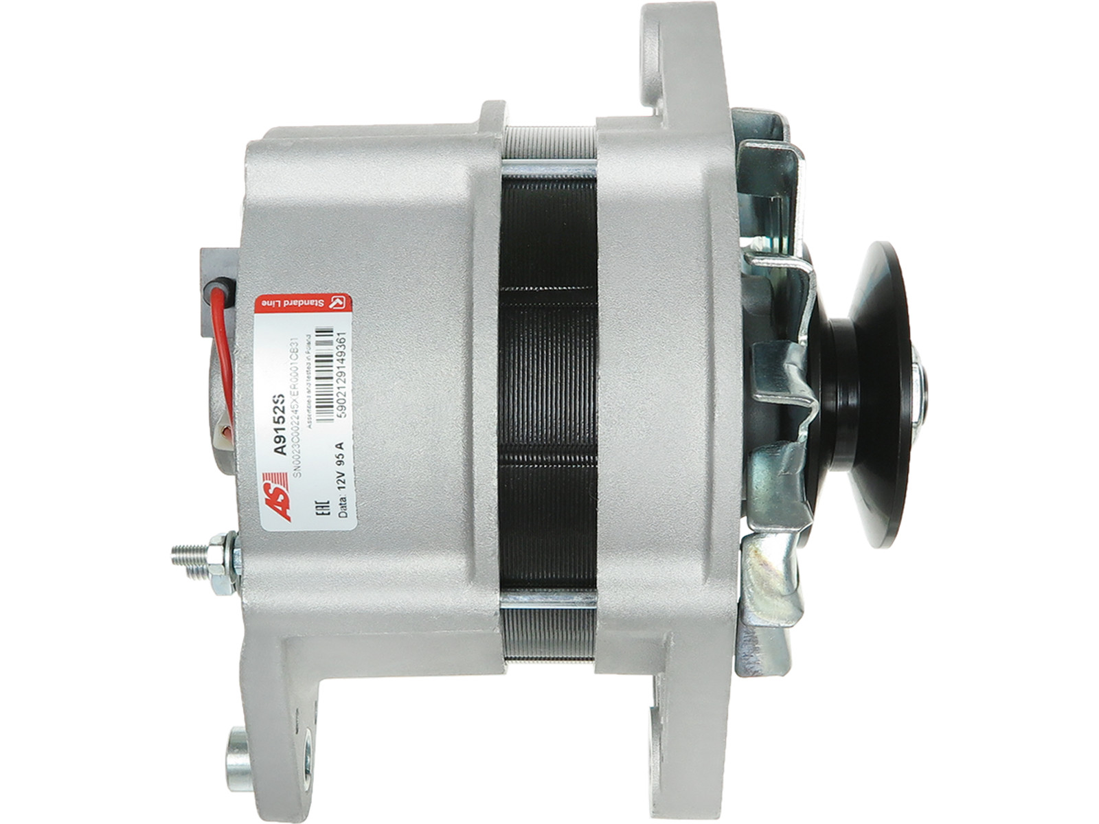 Brand New Alternator 12V 95A w/AP OE MG502 L177mm OD36mm PL_9105