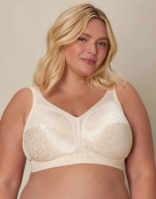 Women's Wirefree Bra Playtex 18 Hour Original Comfort Strap 42DDD TruSUPPORT