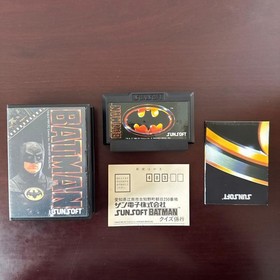 Goku Complete Product Batman Famicom Software Sunsoft