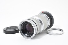  Vintage MINT Leica 9cm 90mm Leitz f/4 Elmar M39 LTM Portrait Lens JAPAN -A697-