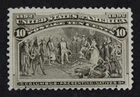 CKStamps: US Stamps Collection Scott#237 10c Columbian Mint HR OG