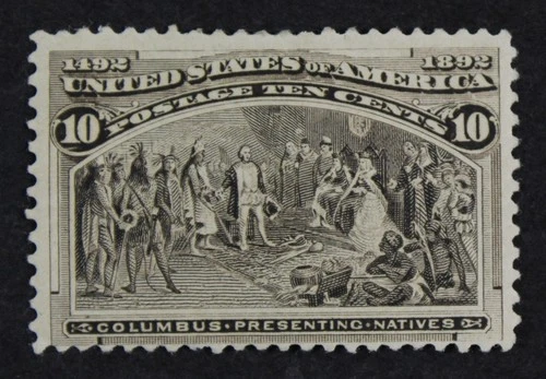CKStamps: US Stamps Collection Scott#237 10c Columbian Mint HR OG