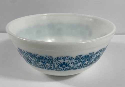 Rare Vintage Pyrex Blue Horizon Mixing Bowl 2 1/2 Qt #403