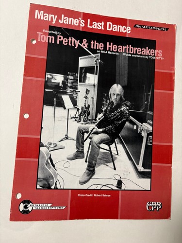 Tom Petty Mary Jane's Last Dance Guitar Tab / Tablature - Single Song