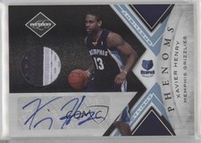 2010-11 Panini Limited Phenoms Spotlight Silver 23/25 Xavier Henry #190 Auto p1r