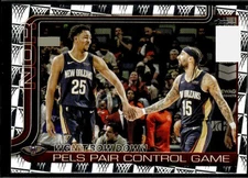 2025-26 Topps #299 Won't Bow Down: Pels Pair Control Game Season Tip Off