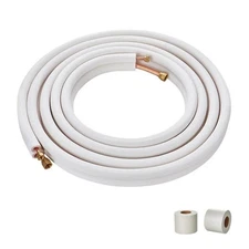 SKYSHALO 25 ft. Mini Split Line Set, Copper Pipes Tubing and Triple-Layer