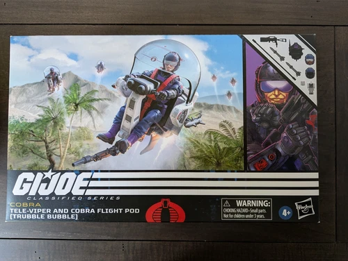 G.I. Joe Classified Tele-Viper Cobra Flight Pod Trubble Bubble #79