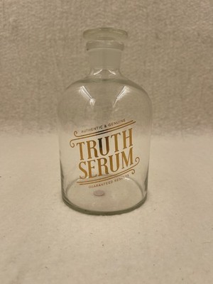 Fred BOTTLED UP Glass Spirits Decanter, TRUTH SERUM