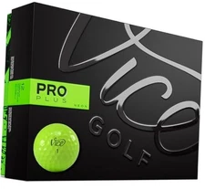 Vice Pro Plus Golf Balls Neon Lime