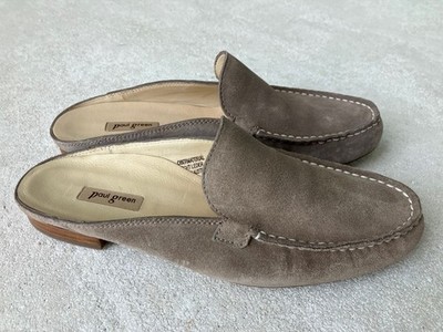 Paul Green Pantoletten Gr.5(38) Veloursleder Royal Suede Trüffel made in Austria