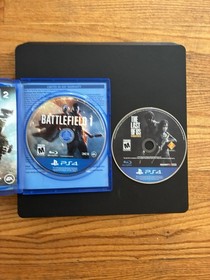 Sony Playstation 4 Slim PS4 CUH-2115B 1TB & 2 Controllers & Games - Version 8.03