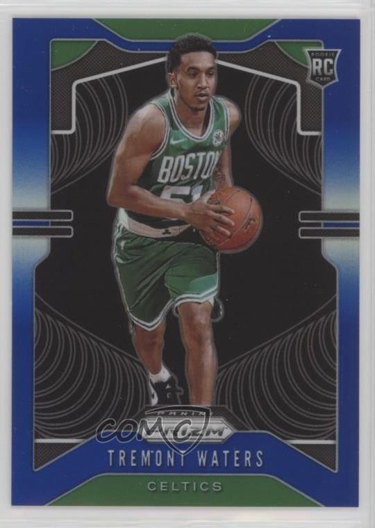 2019-20 Panini Prizm Blue 42/199 Tremont Waters #286 Rookie RC 0ds5