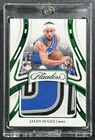 2023 Panini Flawless Basketball Emerald Jalen Suggs #PAT-JSG