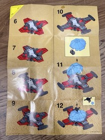 LEGO 6835 Saucer Scout Classic Space Set 100% Complete w/ Instructions EUC