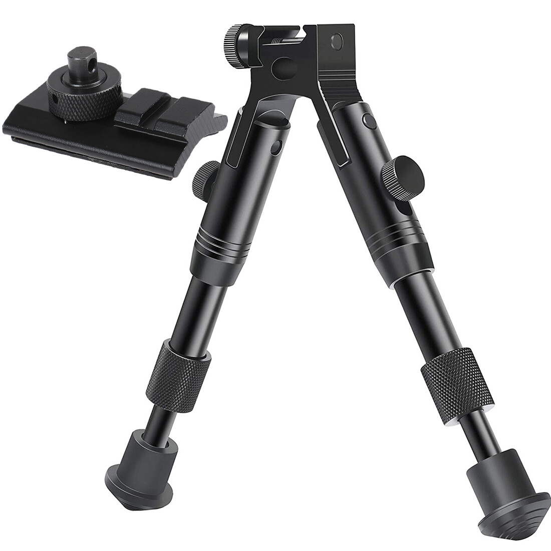 6Inch Tactical Adjustable Rifle Bipod With Swivel Stud Mount Fit ...