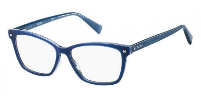 Max Mara MM1407 PJP BLUE 53mm Women Rx Ophthalmic Frame  display picture 2