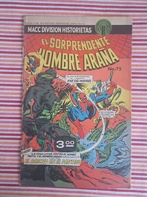 Spider-man Giant-Size 5 Mexican Edition Macc Division 1976 RARE