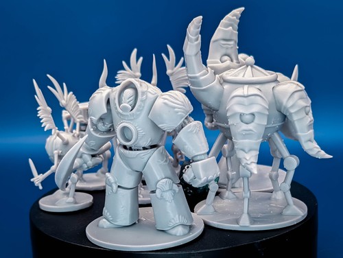 Constructs and Clockwork Pack | 7 Miniatures Starter Set - 28mm Scale DnD D&D - Picture 7 of 10