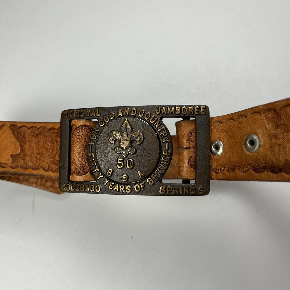 1960 BSA 50 Years National Jamboree Colorado Springs Belt