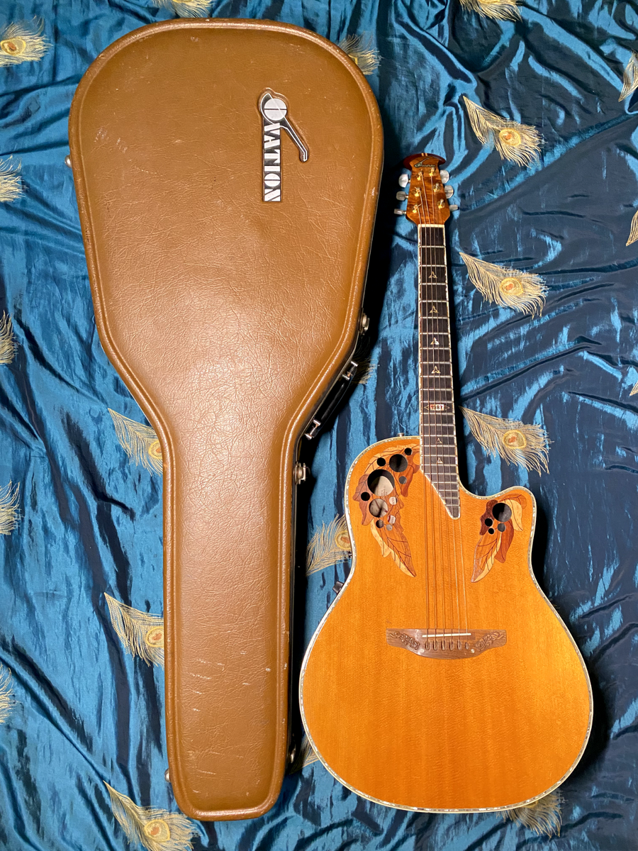 RARE Ovation 1987-4 Collector's Series Acoustic Electric Guitar