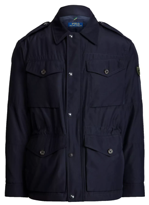 Polo Ralph Lauren Troops Lined Field Jacket Military Oxford Jacke