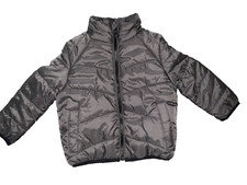 URBAN REPUBLIC Boys NEW Fleece Lined Puffer Zip Jacket Pewter Infant 18M